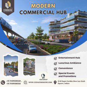 Invest in Veda Commune Indore: The Right Office Space to Grow Your Business.
